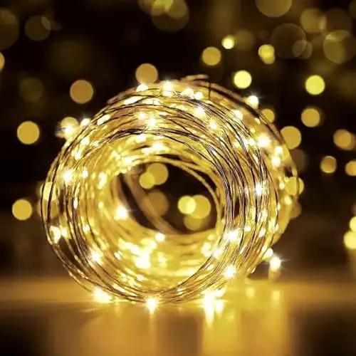 Lichterkette Hoteril 12 Meter mit 120 wasserdichten LEDs