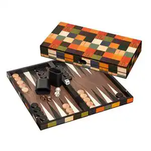 Backgammon Holz Philos 1168 Fourni Medium Traditionsspiel für die Familie