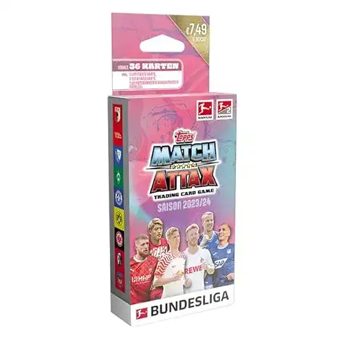 Fußballkarten Match Attax Topps Bundesliga 2023/2024 im Eco Blister