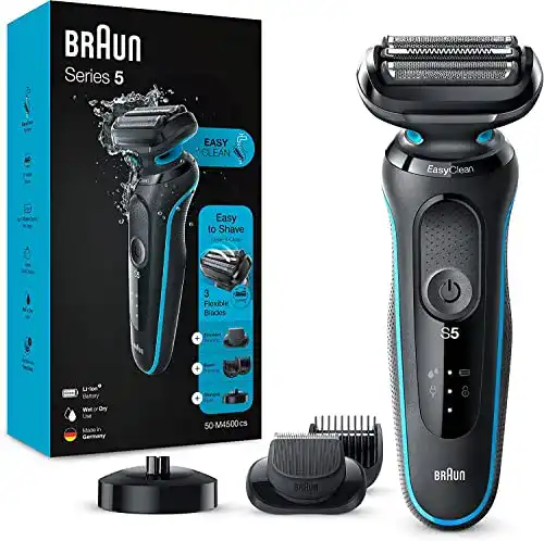Braun Barttrimmer Series 5cs für Herren – Elektrorasierer mit EasyClick