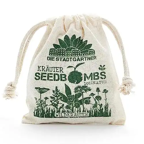 Samenbombe Die Stadtgärtner Seedbombs für Wildkräuter