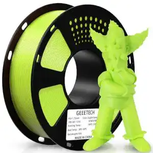 GEEETECH PLA 1.75mm 3D-Drucker-Filament in Apple Green, 1kg Rolle
