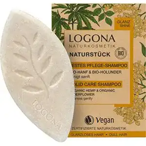 Hanf-Shampoo Logona Naturkosmetik Festes Haarshampoo für Glanz