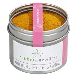 Goldene Milch Pulver von Zauber der Gewürze Gewürzmischung für Getränke und Speisen
