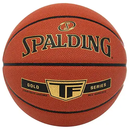 Spalding Basketball TF Gold Größe 5 für Indoor und Outdoor