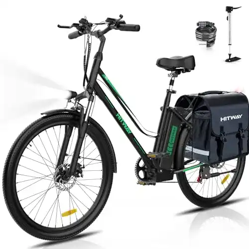 E-Bike Hitway 26 Zoll Elektrofahrrad für Damen und Herren