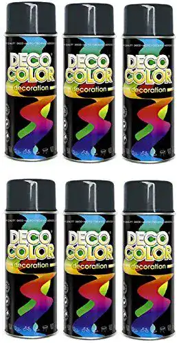 Lackspray für Fahrzeugteile Hoffmann 6er Sparpack DC glänzend 400ml