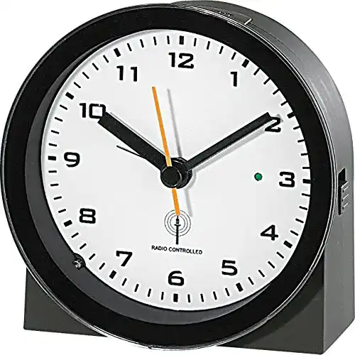 Funkwecker analog von Infactory Präzise Funkuhr mit Weckfunktion