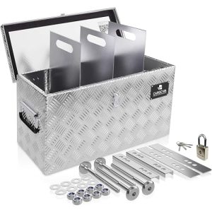 Deichselbox Cargo VA – Wasserfeste Anhängerbox mit Befestigung und Schloss