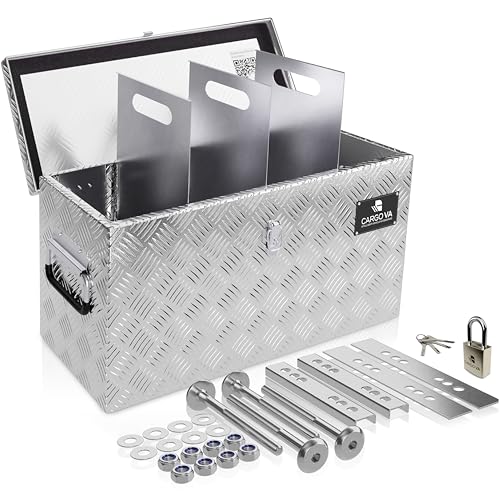 Deichselbox Cargo VA – Wasserfeste Anhängerbox mit Befestigung und Schloss