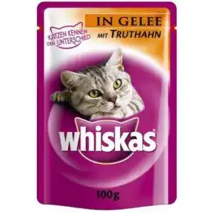 Whiskas Nassfutter mit Lamm in Gelee 24x 100g für Katzen