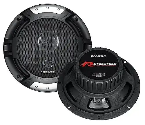 Renegade RX830 3-Wege Auto-Lautsprecher 20 cm Einbau
