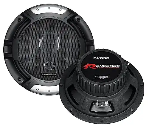 Renegade RX830 3-Wege Auto-Lautsprecher 20 cm Einbau