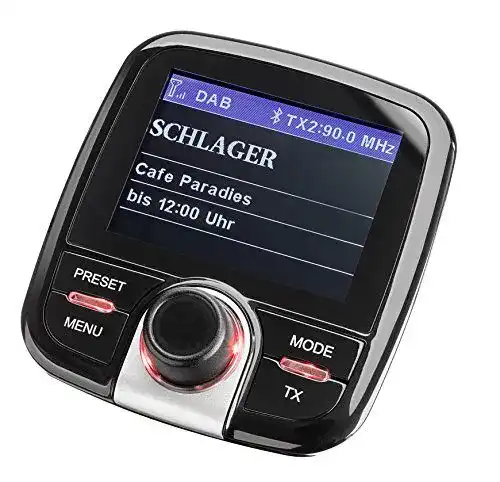 DAB FM Transmitter Dual DAB CA 10 KFZ Adapter für Fahrzeug