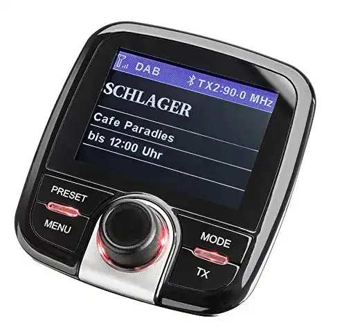 DAB FM Transmitter Dual DAB CA 10 KFZ Adapter für Fahrzeug