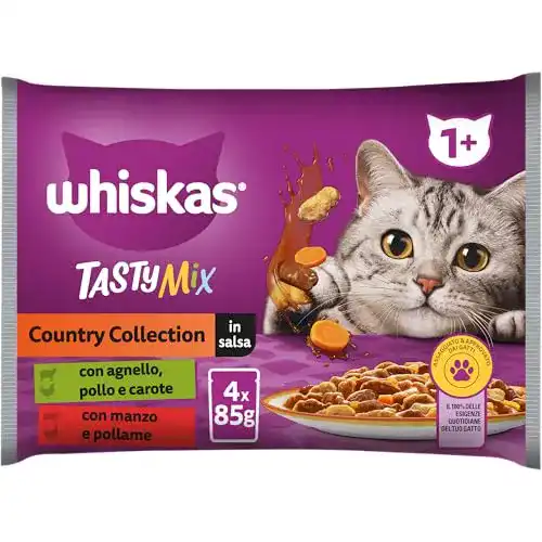Whiskas Katzenfutter Nassfutter für Katzen Kollektion Country in Soße