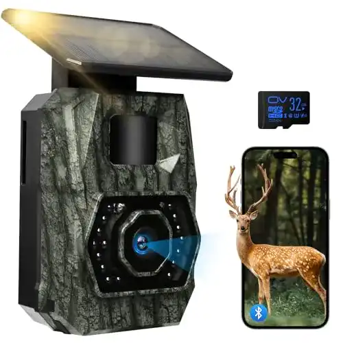 Wildkamera mit WLAN und App zur Handyübertragung