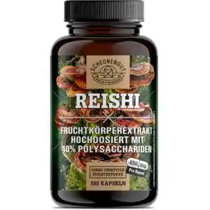 Reishi Kapseln Scheunengut – 1950mg pro Tagesdosis