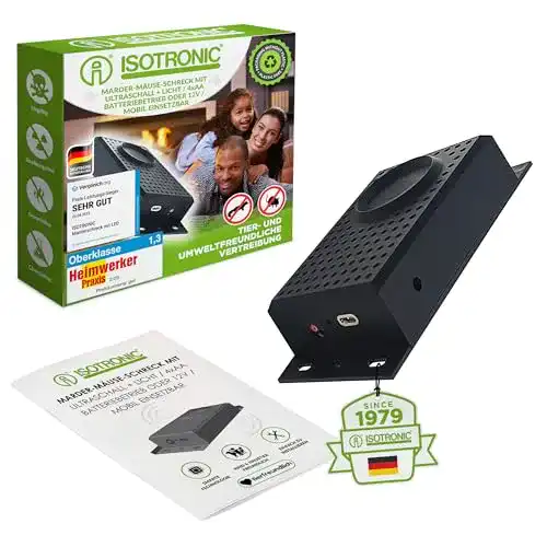 Marderschreck Isotronik mit Licht und LED-Funktion