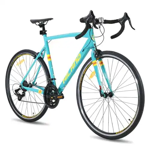 Hiland Rennrad 28 Zoll mit 14 Gängen und Aluminiumrahmen