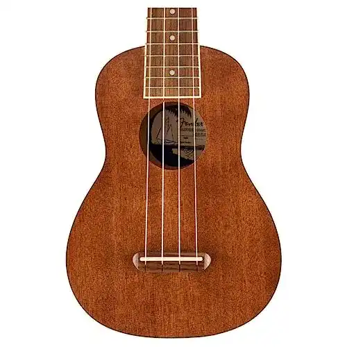 Fender Ukulele Seaside Soprano Set – Komplette Ukulele-Ausrüstung