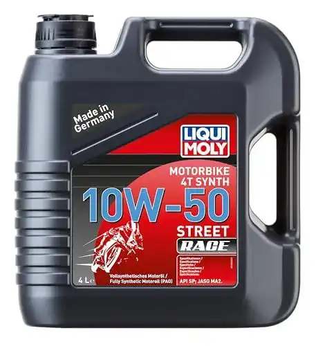 Motoröl 10W50 Liqui Moly Motorbike 4T Synth 10W-50 für Motorräder 4 L