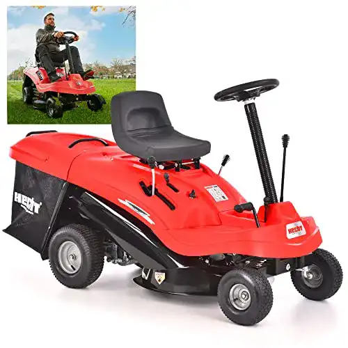 Hecht 5161 Rasentraktor Aufsitzmäher mit E-Start und 6,5 PS