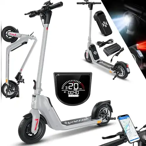 E-Scooter Kesser mit Straßenzulassung und 40 km Reichweite