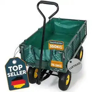 Gartenwagen Frosal Phil mit Luftbereifung und 350 kg Tragkraft