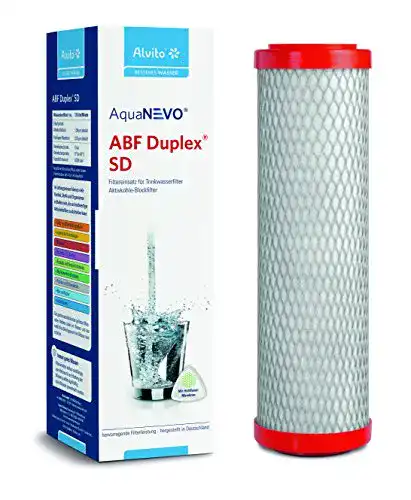 Aktivkohleblockfilter Alvito ABF Duplex SD für Filtersysteme