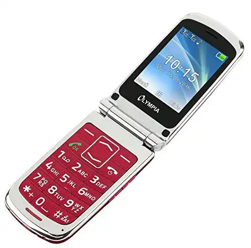 Olympia Seniorenhandy Modell Style Plus Komfort-Mobiltelefon für Senioren