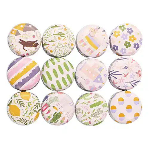 Mini Metall Blechdosen Healifty im 12er Set für Aufbewahrung