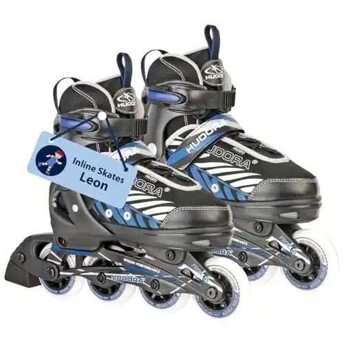 Hudora Inline-Skates Mia/Leon für Kinder Verstellbare Inliner