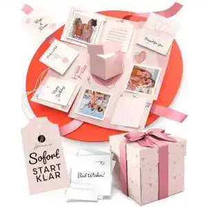 Heimonie DIY Geschenkbox Set für individuelle Explosionsboxen
