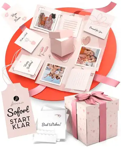 Heimonie DIY Geschenkbox Set für individuelle Explosionsboxen