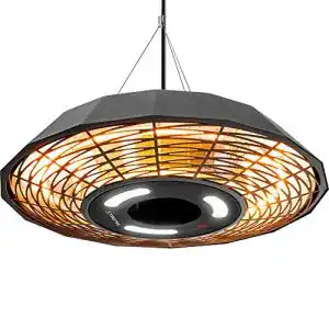 Trotec Infrarotheizung IR 2010 SC Deckenheizstrahler mit 2000 W Heizleistung