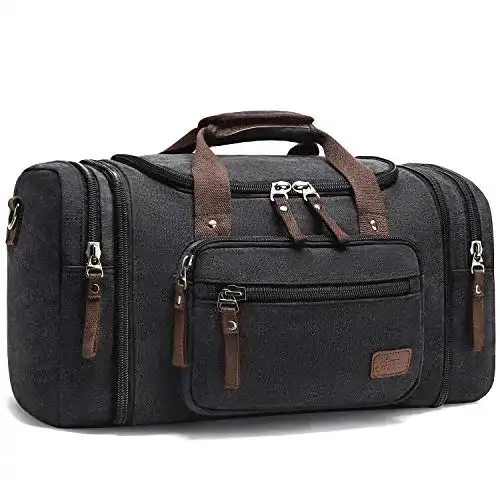 Fresion Canvas Reisetasche – Großräumige Handtasche für Reisen