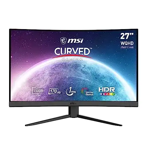 Gaming Monitor MSI G27CQ4DE E2 27 Zoll WQHD 170Hz