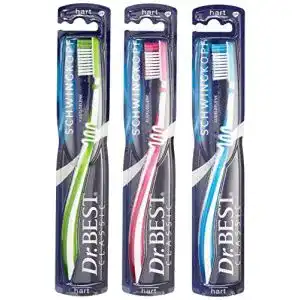 Dr. Best Zahnbürste Schwung hart, 6er Pack
