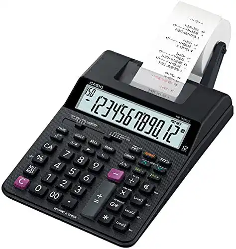 Tischrechner mit Papierrolle Casio HR-150RCE