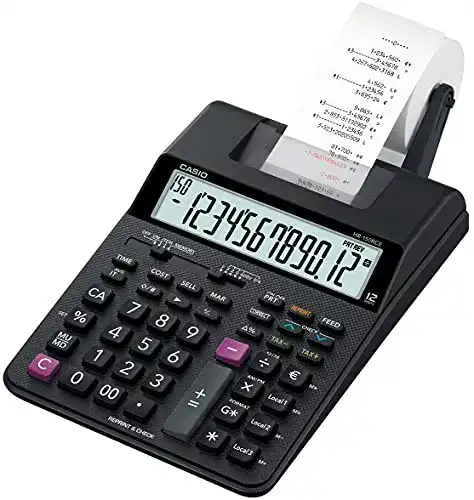Tischrechner mit Papierrolle Casio HR-150RCE