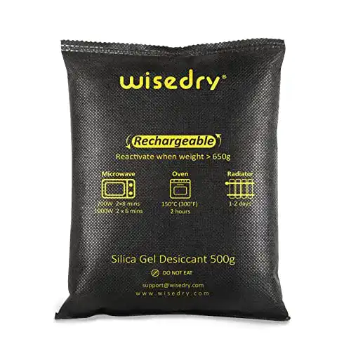 Wiederverwendbarer Auto Luftentfeuchter Wisedry 500 Gramm