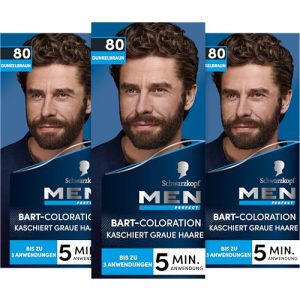 Haarfärbemittel für Herren Schwarzkopf Men Perfect Bart-Coloration 80