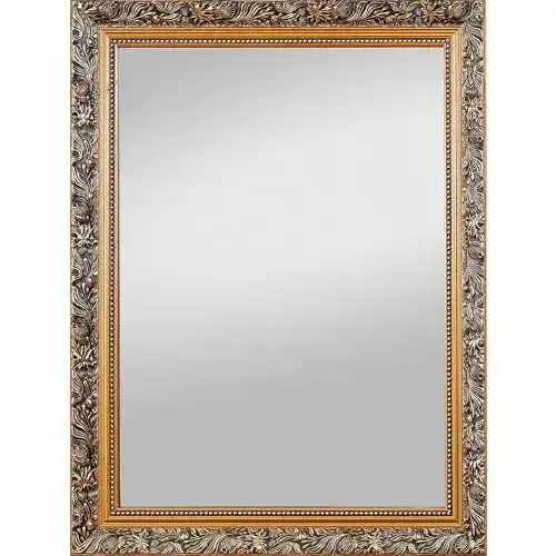 Barock Spiegel Spiegelprofi H0025570 Holzrahmenspiegel Pius 55 x 70 cm Gold