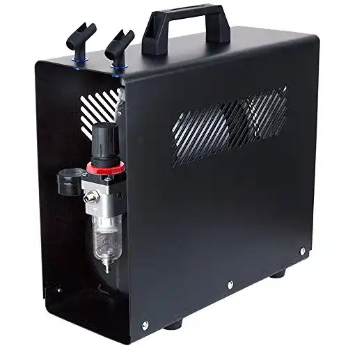 Airbrush-Kompressor Fengda FD-186A für Künstler und Modellbauer