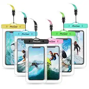 Wasserdichte Handytasche ProCase 6 Stück für Smartphones bis 6,9 Zoll