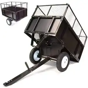 Rasentraktor Anhänger D&L Kippanhänger 300kg für ATV und Quad