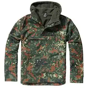 Angeljacke Brandit Windbreaker im Flecktarn Design Größe S