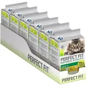 Perfect Fit Adult 1+ Katzenfutter ohne Getreide – 36x50g Portionsbeutel
