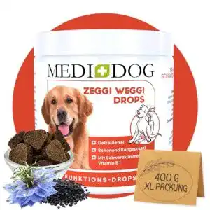 Zeckenschutz für Hunde: Medidog Zeggi Weggi Premium Drops 400 g